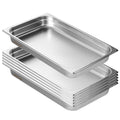 6 Pack Full Size Hotel Pans 2.5