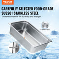 6 Pack Full Size Steam Pans 6