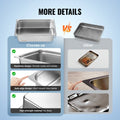 6 Pack Full Size Steam Pans 6