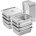 8x Hotel Pan 1/2 Size 4