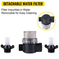 RV Water Pump 12V 5.5 GPM 70PSI Diaphragm+25ft Coiled Hose