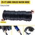 RV Water Pump 12V 5.5 GPM 70PSI Diaphragm+25ft Coiled Hose