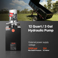 12L Hydraulic Power Unit Dump Trailer Pump 12V DC 22MPa