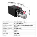 12L Hydraulic Power Unit Dump Trailer Pump 12V DC 22MPa