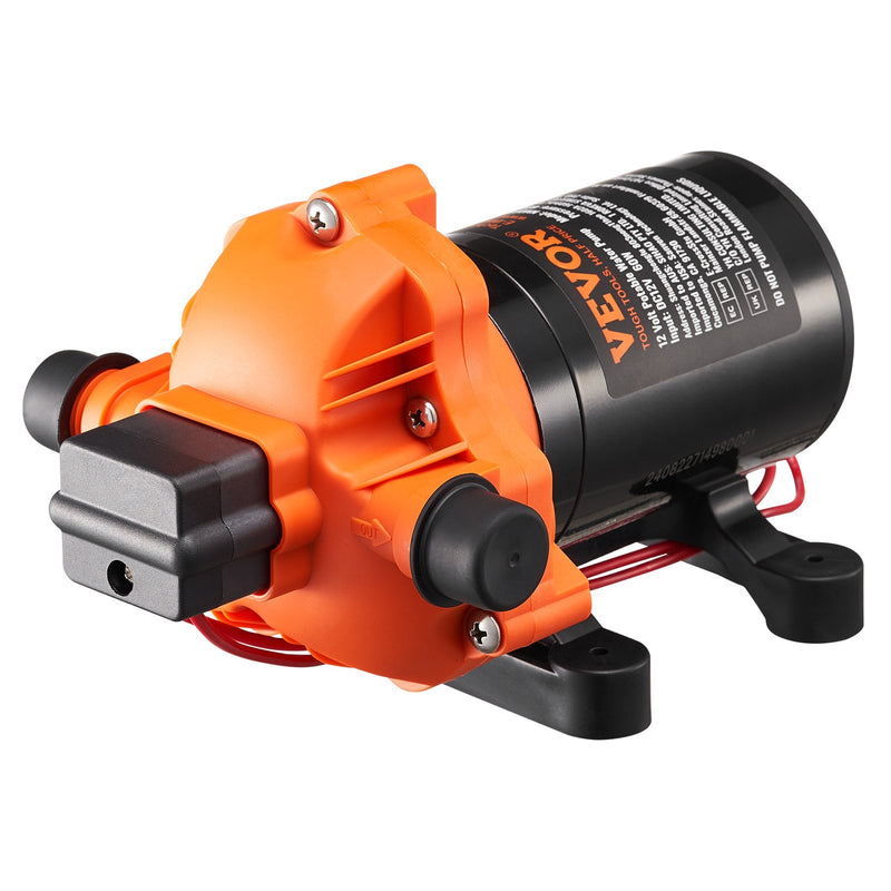 Diaphragm Pump 1.8GPM 3-Chamber Water Pump Pressure Switch