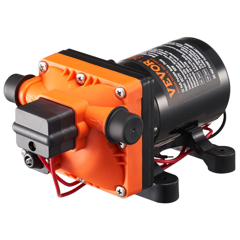 Diaphragm Pump 3GPM 4-Chamber Water Pump Pressure Switch