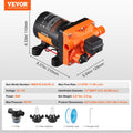 Diaphragm Pump 3GPM 4-Chamber Water Pump Pressure Switch