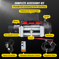 12V 13500Lb Electric Winch 6125kg Truck Recovery Remote Control
