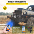 Devanti 12V Electric Winch 13500lb Steel Cable Wireless Remote