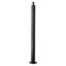 Cable Railing Post 106.7cm L-Shaped Corner Stainless Steel Black