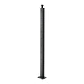 Cable Railing Post 91.4cm Stainless Steel Horizontal Hole Black