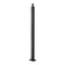 Cable Railing Post 91.4cm Stainless Steel Horizontal Hole Black