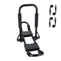 Kayak Roof Rack 1 Pair J-Bar, Soft Roof Rack, Top Mount Tie Down, Carrier for kayak, Surf Board, Canoe, SUP, Ski Board, Mount on Car, SUV, Truck, 2 Kayaks