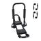 Kayak Roof Rack 1 Pair J-Bar, Soft Roof Rack, Top Mount Tie Down, Carrier for kayak, Surf Board, Canoe, SUP, Ski Board, Mount on Car, SUV, Truck, 2 Kayaks