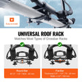 Kayak Roof Rack J-Bar Soft 1 Pair Car SUV Truck Mount 2 Kayaks
