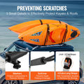 Kayak Roof Rack J-Bar Soft 1 Pair Car SUV Truck Mount 2 Kayaks