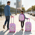 Kids Luggage Set 2 Piece 45.7cm Hardside Rolling Suitcase + Backpack