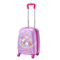 Kids Luggage Set 2 Piece 45.7cm Hardside Rolling Suitcase + Backpack