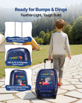 Kids Luggage Set 2 Piece 45.7cm Hardside Suitcase Backpack Dinosaur