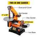 Belt Sander 300W 1x30 Inch Electric Belt & Disc Variable Speed