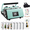 Tumbler Heat Press Machine and Sublimation Tumblers, Tumbler Press Set with 8pcs 20OZ Blank Tumblers, Mug Press Cup Press for 11-30oz Tumblers Mug, with Heat Transfer Paper, Gloves, Tape