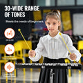 30 Note Glockenspiel Xylophone Kit with Stand Mallets Music Stand
