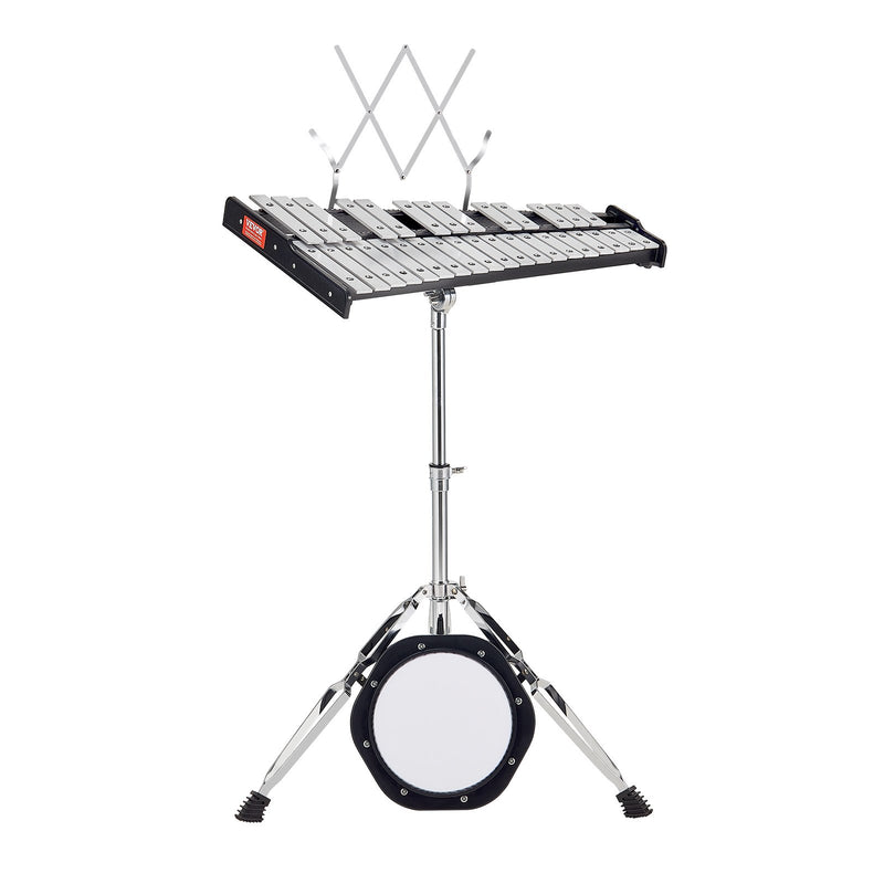 32 Note Glockenspiel Xylophone Kit with Stand Mallets Music Stand