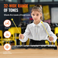 32 Note Glockenspiel Xylophone with Mallets Carrying Bag
