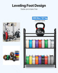 3D Printer Filament Storage Rack 3 Tier Rolling Shelf Spool Holder