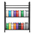 3D Printer Filament Storage Rack 3 Tier Rolling Shelf Spool Holder