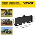 Skid Steer Loader 3 Point Attachment Adapter Hitch Trailer