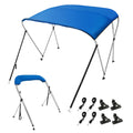 3 Bow Bimini Top Boat Cover, 900D Polyester Canopy with 1