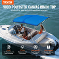 3 Bow Bimini Top Boat Cover 900D 6'L 61-66