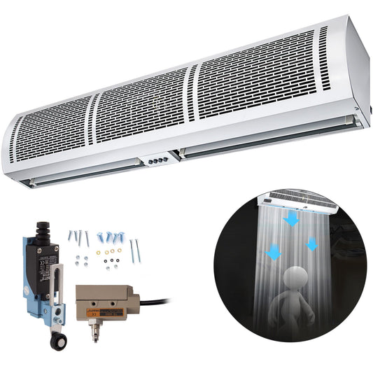 Air Curtain 900mm Electric Door 3 Speed Limit Switch Commercial
