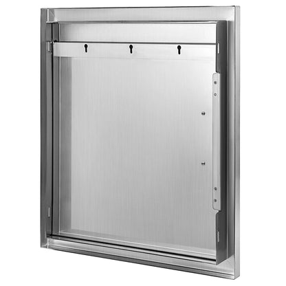 46X51CM Outdoor Kitchen BBQ Door Commercial Stainless Steel Single Access Door