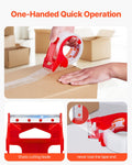 Packing Tape 12 Rolls 65 Yards Clear Shipping Dispenser 2.7 Mil