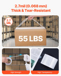 Clear Packing Tape 6 Rolls 65 Yards 2.7 Mil Heavy Duty