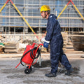 40L Sandblaster Portable Sand Blaster Pressure Gauge Ceramic Nozzle