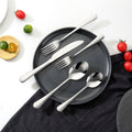 30-Piece Stainless Steel Silverware Set Cutlery Service for 6