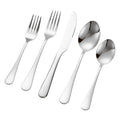 30-Piece Stainless Steel Silverware Set Cutlery Service for 6