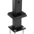 4x Cable Railing Post 1067mm Stainless Steel Deck Rail Black