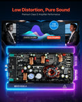 4-Channel Car Amplifier 2000W Max Bridgeable Class D Stereo Amp