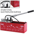 Hydraulic Pressure Test Pump 50 Bar 3.2 Gallon Manual Hand Pump