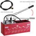 Hydraulic Pressure Test Pump 50 Bar 3.2 Gallon Manual Hand Pump