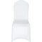 Stretch Spandex Folding Chair Covers, Universal Fitted Chair Cover, Removable Washable Protective Slipcovers, for Wedding, Holiday, Banquet, Party, Celebration, Dining (50PCS White)
