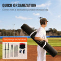 Baseball Training Net 5x5 Portable Hitting Batting Catching Kit