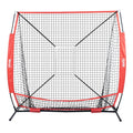 Baseball Training Net 5x5 Portable Hitting Batting Catching Kit