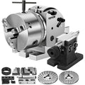 Dividing Head 5 Inch 3-Jaw Chuck Milling Machine Tailstock