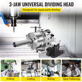 Dividing Head 5 Inch 3-Jaw Chuck Milling Machine Tailstock
