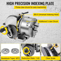 Dividing Head 5 Inch 3-Jaw Chuck Milling Machine Tailstock